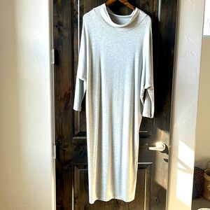 Bryn Walker Isle dress, size XS in in light grey French terry